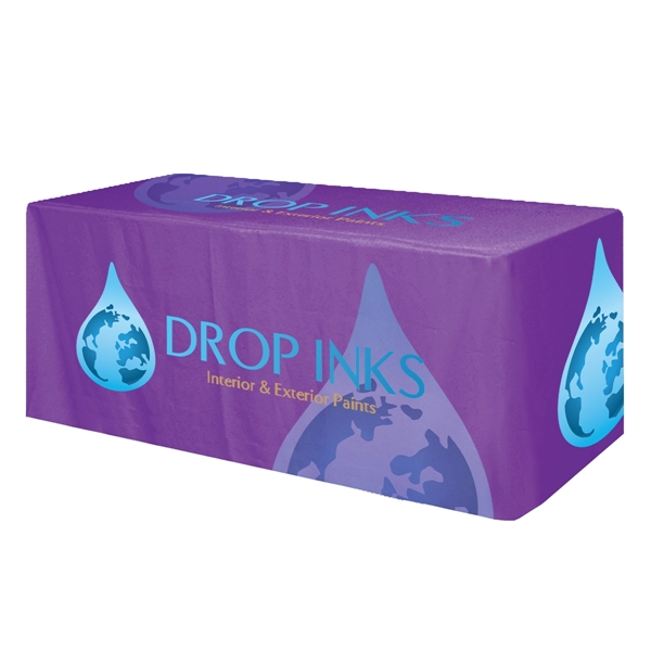 4-sided washable fitted table cloth for 6' table... from ASI 61125 Hit Promotional Products / Hit®