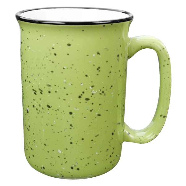 Tall mug with retro granite design that holds up to 14... from ASI 61125 Hit Promotional Products / Hit®
