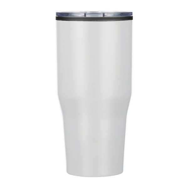 30 oz. double wall stainless steel tumbler with a snap-on, spill-resistant,... from ASI 61125 Hit Promotional Products / Hit®