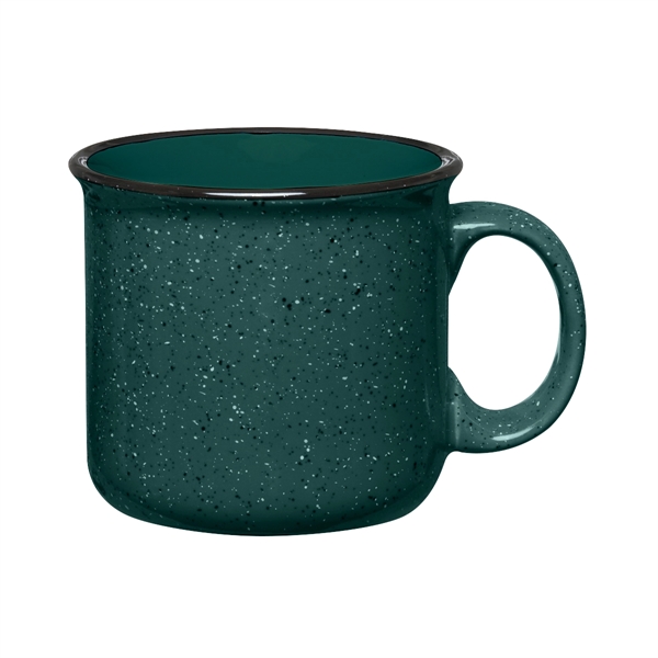 15 oz. ceramic campfire mug with retro granite design.... from ASI 61125 Hit Promotional Products / Hit®