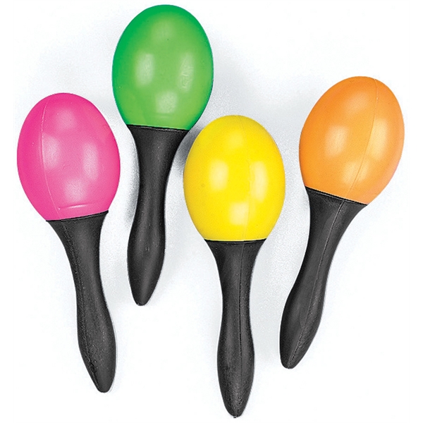 Maraca for any Latin or fiesta themed parties.... from ASI 85620 H M Schmidt Co Inc / Traveling Billboard