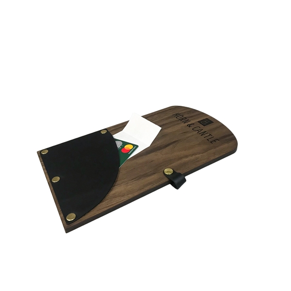 Deluxe Check Presenter with Leather Pocket... from ASI 88156 Solid Dimensions Inc / Solid Dimensions Line