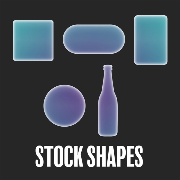 Acrylic LED Display With 3.5" Round Base... from ASI 88156 Solid Dimensions Inc / Solid Dimensions Line