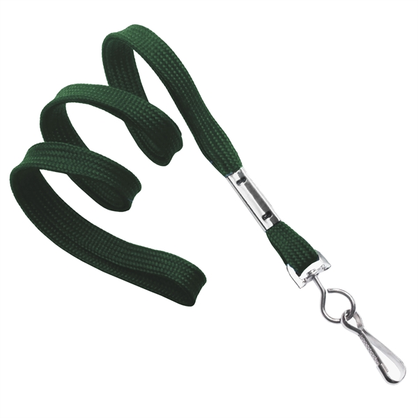 Available Same Day! These blank flat-braided polyester lanyards come with a... from ASI 79898 Promovision / PROMOVISION