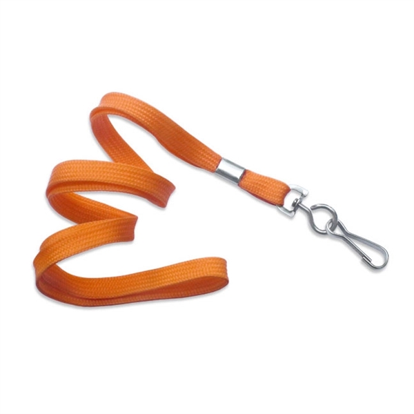 Available Same Day! These blank flat-braided polyester lanyards come with a... from ASI 79898 Promovision / PROMOVISION