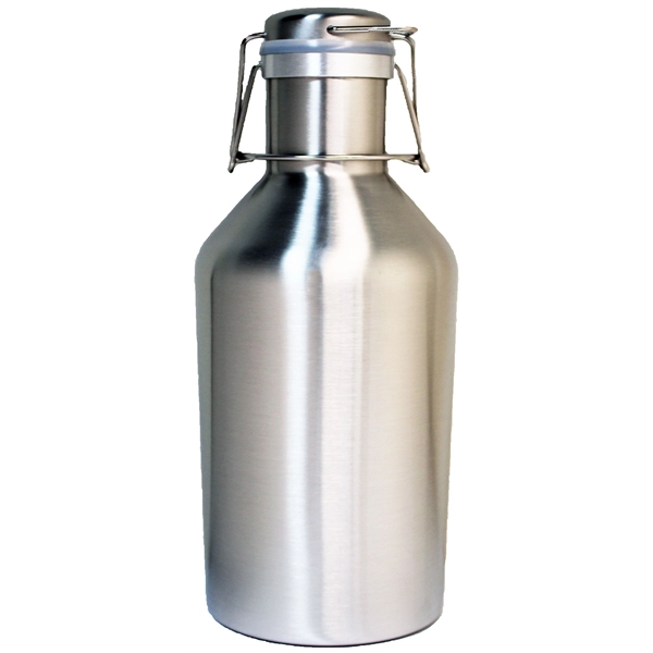 64 oz Beer growler, single wall unbreakable stainless steel, swing top... from ASI 36988 Artek USA Inc / ARTEK