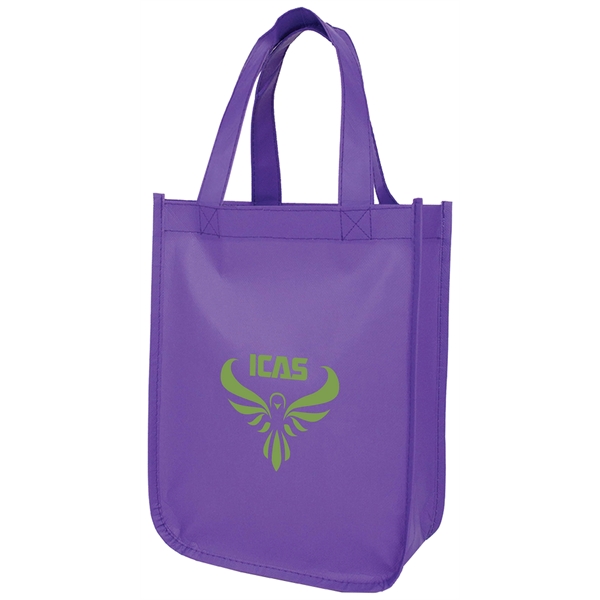 Small laminated non-woven polypropylene tote bag.... from ASI 40515 BILD Enterprises LLC / Ben-Line