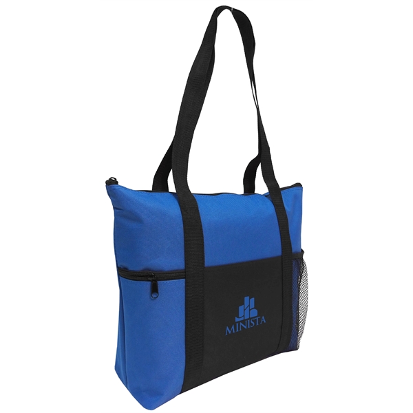 600 denier polyester travel tote bag with zippered closure.... from ASI 40515 BILD Enterprises LLC / Ben-Line