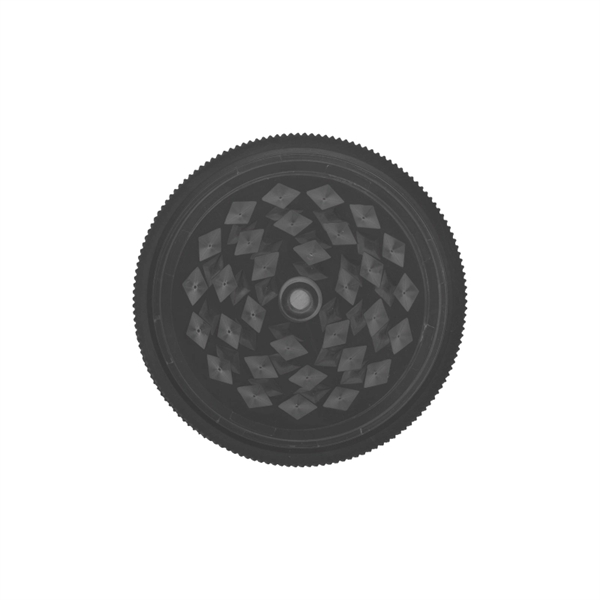 Herb grinder made of plastic with one chamber and a magnetized... from ASI 57655 STOPNGO Line