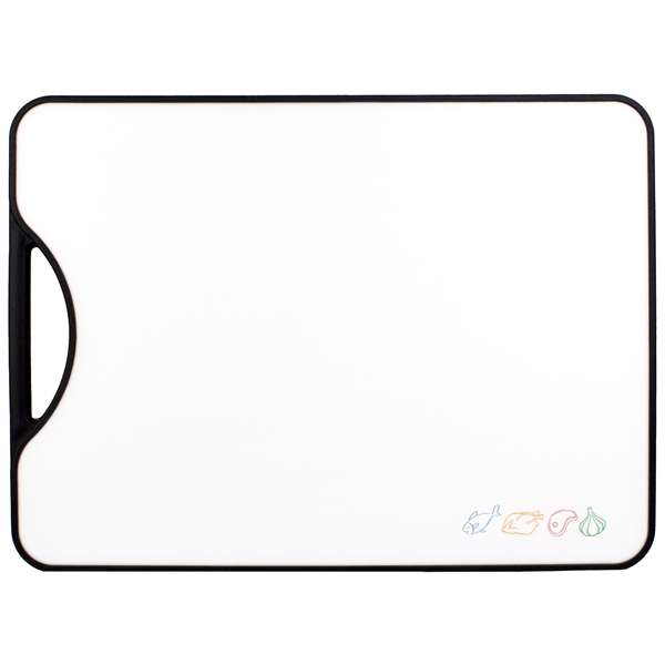 15" Polyboo 2 is used for cutting & serving board.... from ASI 91565 Totally Bamboo