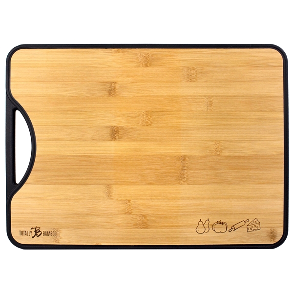 15" Polyboo 2 is used for cutting & serving board.... from ASI 91565 Totally Bamboo