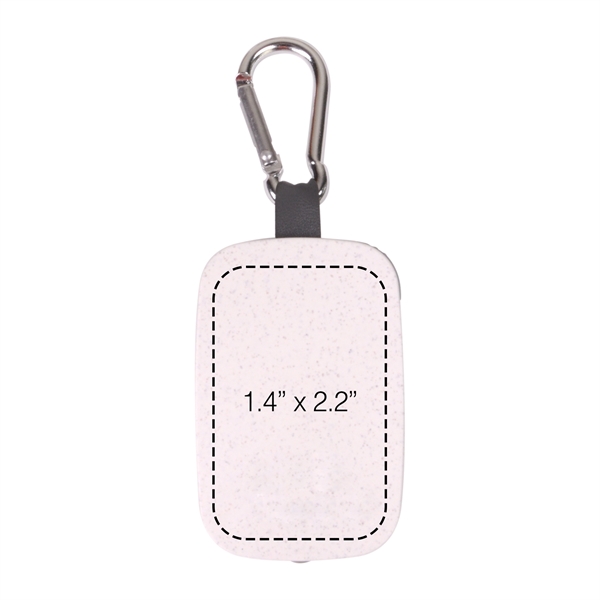 1,200mAh; Eco-friendly wheat straw material; 3-in-1 Universal built-in Lightning, Micro USB,... from ASI 62124 iClick, Inc. / iClick®