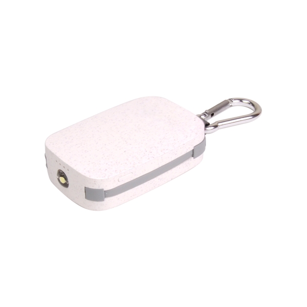 1,200mAh; Eco-friendly wheat straw material; 3-in-1 Universal built-in Lightning, Micro USB,... from ASI 62124 iClick, Inc. / iClick®