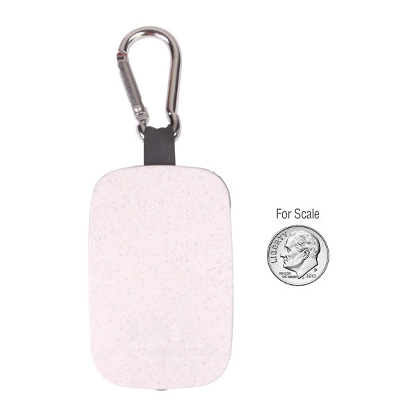 1,200mAh; Eco-friendly wheat straw material; 3-in-1 Universal built-in Lightning, Micro USB,... from ASI 62124 iClick, Inc. / iClick®