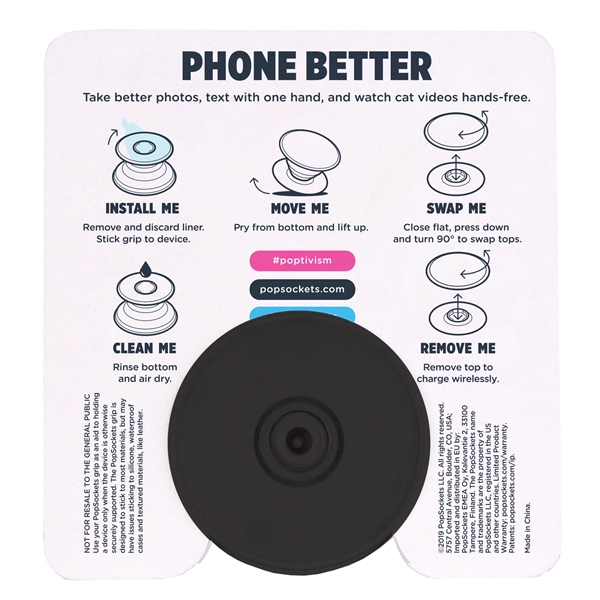 PopSockets Grip Golf Ball for brands, fans and events... from ASI 62124 iClick, Inc. / iClick®