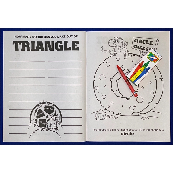 Coloring book set: fun with shapes coloring book fun pack.... from ASI 45815 Coloring Book Solutions / Coloring Book Solutions™