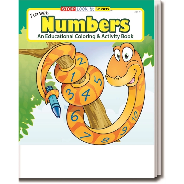 COLORING BOOK SET: Fun with Numbers coloring book fun pack.... from ASI 45815 Coloring Book Solutions / Coloring Book Solutions™