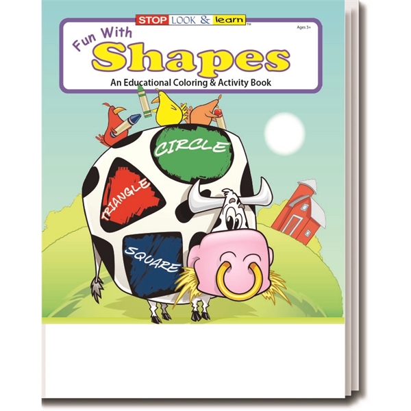 Coloring book set: fun with shapes coloring book fun pack.... from ASI 45815 Coloring Book Solutions / Coloring Book Solutions™