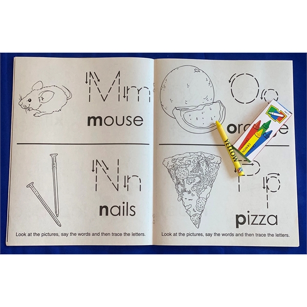 COLORING BOOK SET Fun with Letters coloring book fun pack with... from ASI 45815 Coloring Book Solutions / Coloring Book Solutions™