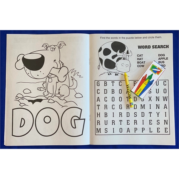 COLORING BOOK SET Fun with First Words coloring book fun pack... from ASI 45815 Coloring Book Solutions / Coloring Book Solutions™