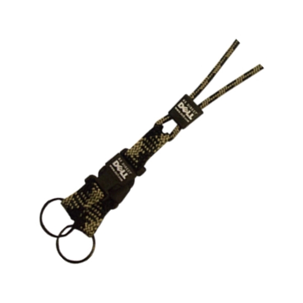 Sports lanyard with slider and two detachable buckles and 1" split... from ASI 51201 EK Ekcessories / EK USA