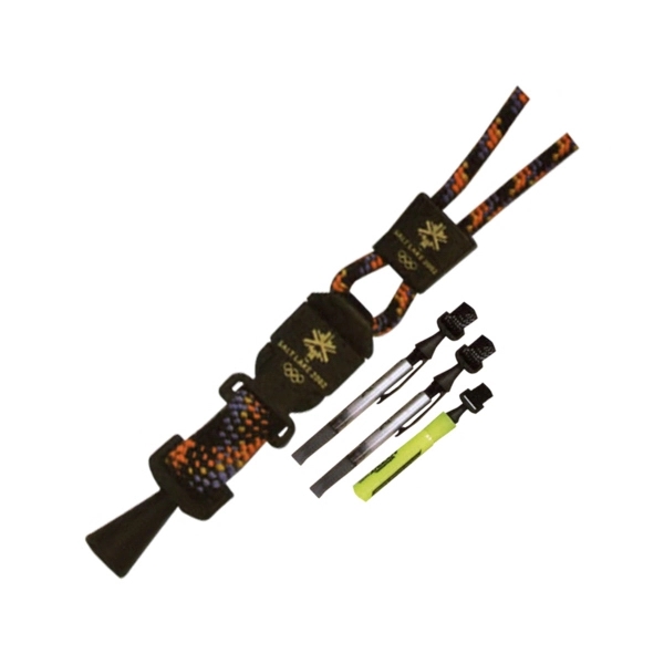 Lanyard with slider, side release buckle and detachable gripper pen holder.... from ASI 51201 EK Ekcessories / EK USA