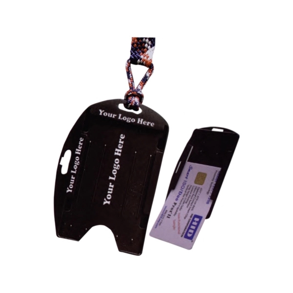 Dual sided smart card holder, securely holds credit cards and smart... from ASI 51201 EK Ekcessories / EK USA