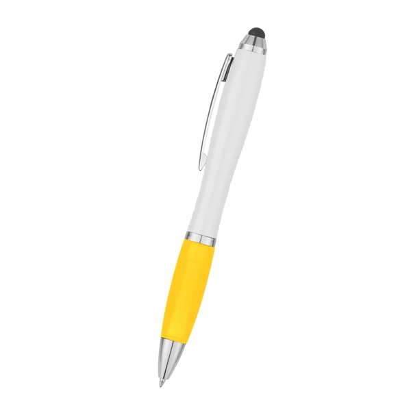 Antibacterial twist-action stylus pen that helps limit the spread of harmful... from ASI 61125 Hit Promotional Products / Hit®
