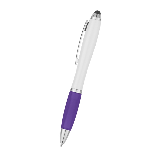 Antibacterial twist-action stylus pen that helps limit the spread of harmful... from ASI 61125 Hit Promotional Products / Hit®