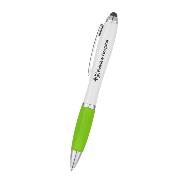 Antibacterial twist-action stylus pen that helps limit the spread of harmful... from ASI 61125 Hit Promotional Products / Hit®