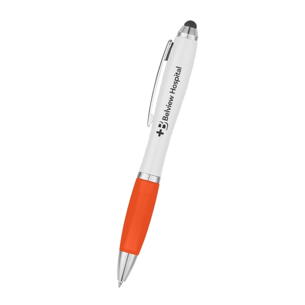 Antibacterial twist-action stylus pen that helps limit the spread of harmful... from ASI 61125 Hit Promotional Products / Hit®