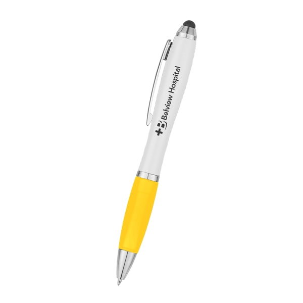 Antibacterial twist-action stylus pen that helps limit the spread of harmful... from ASI 61125 Hit Promotional Products / Hit®