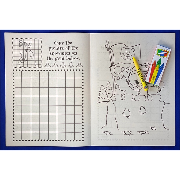 Holiday fun coloring and activity book fun pack.... from ASI 45815 Coloring Book Solutions / Coloring Book Solutions™