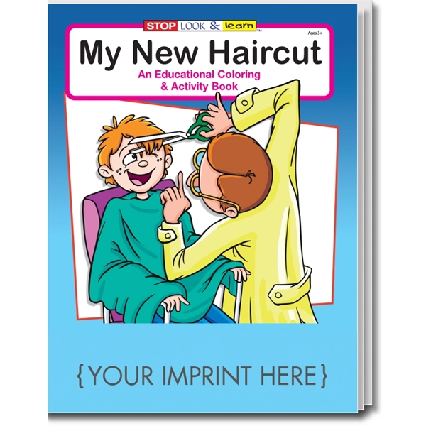 My New Haircut everyday coloring and activity book.... from ASI 45815 Coloring Book Solutions / Coloring Book Solutions™