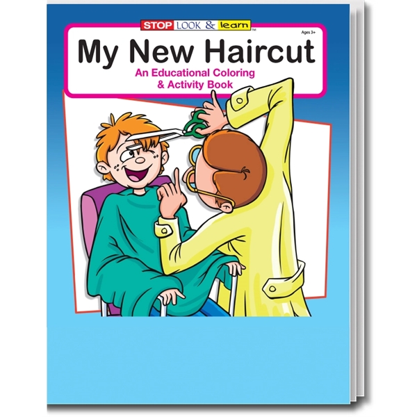 My New Haircut everyday coloring and activity book.... from ASI 45815 Coloring Book Solutions / Coloring Book Solutions™
