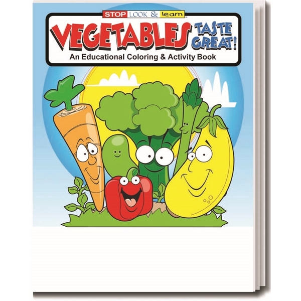 Vegetables Taste Great! Coloring Book... from ASI 45815 Coloring Book Solutions