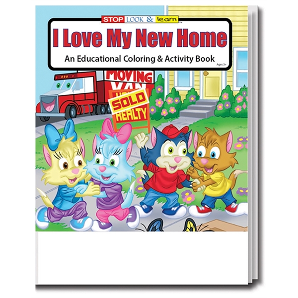 I Love my New Home coloring book.... from ASI 45815 Coloring Book Solutions / Coloring Book Solutions™