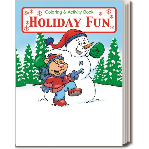 Holiday fun coloring and activity book fun pack.... from ASI 45815 Coloring Book Solutions / Coloring Book Solutions™