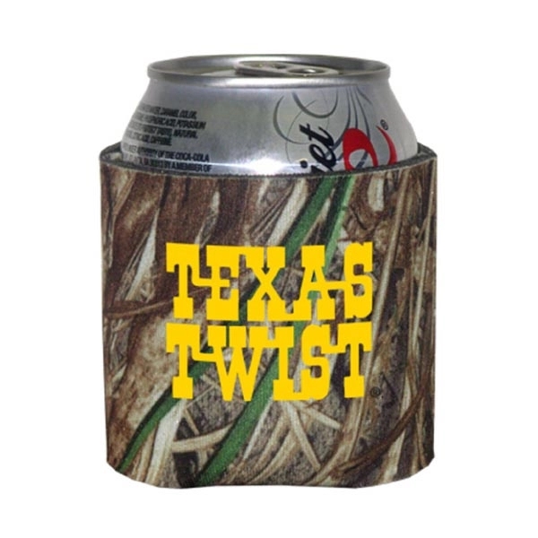 Mossy Oak or Realtree Trademark Camo Premium Collapsible Foam 8oz Mini... from ASI 63009 J I T Manufacturing Inc / Just in Time JIT Promo