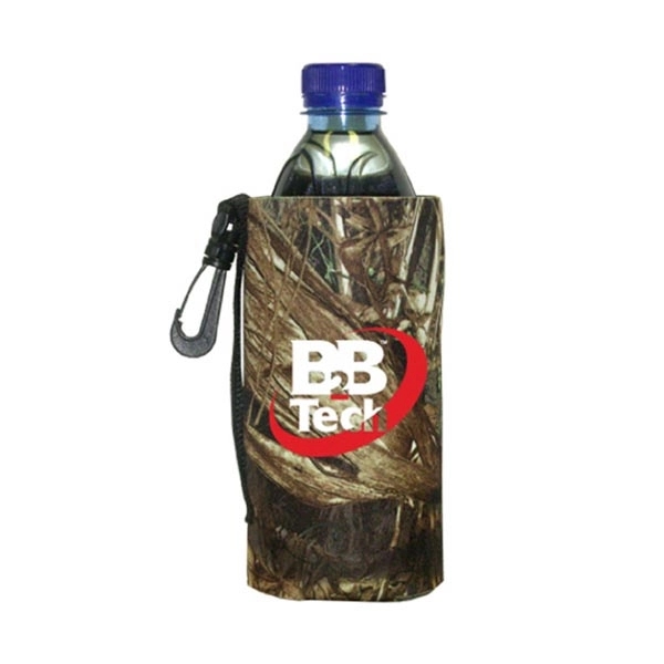 Mossy Oak or Realtree Trademark Camo Premium Collapsible Foam Bottle Bag... from ASI 63009 J I T Manufacturing Inc / Just in Time JIT Promo