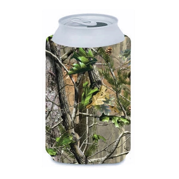 Mossy Oak or Realtree Trademark Camo Premium Collapsible Foam Can Insulator.... from ASI 63009 J I T Manufacturing Inc / Just in Time JIT Promo