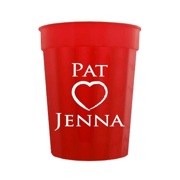 16oz Fluted Stadium Cup.... from ASI 63009 J I T Manufacturing Inc / Just in Time JIT Promo