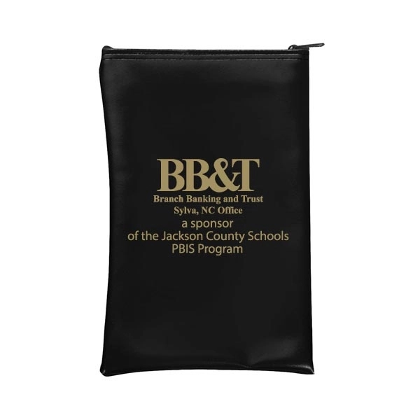 Vertical Bank Bag made from Expanded Vinyl.... from ASI 63009 J I T Manufacturing Inc / Just in Time JIT Promo