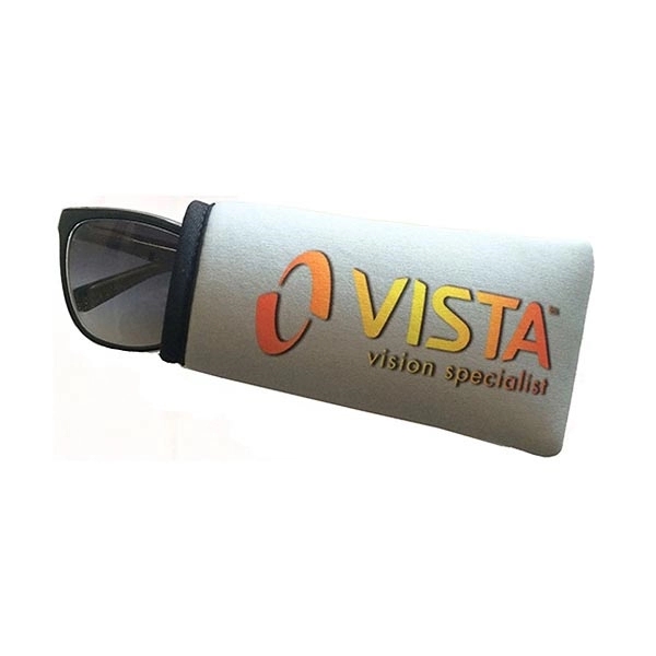 Straight eyeglass sleeve that works for eyeglasses and sunglasses.... from ASI 63009 J I T Manufacturing Inc / Just in Time JIT Promo