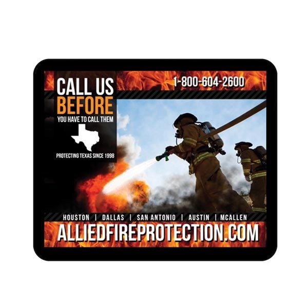 Premium Rubber Full Color Dye Sublimated 7.25" H x 9" W... from ASI 63009 J I T Manufacturing Inc / Just in Time JIT Promo