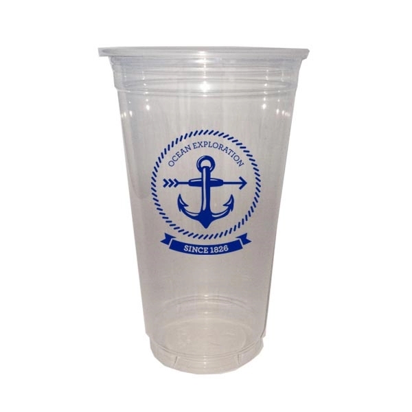 Soft-sided clear 24 oz. flexible, clear cup.... from ASI 63009 J I T Manufacturing Inc / Just in Time JIT Promo