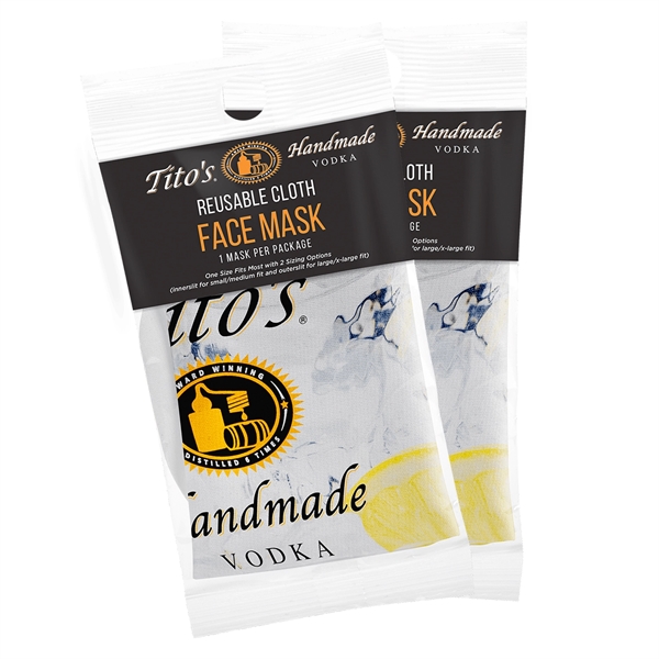 USA-made double-knit face masks with moisture-wicking properties and two ear holes.... from ASI 44900 NC Custom (CI/Lanco) / Lanco