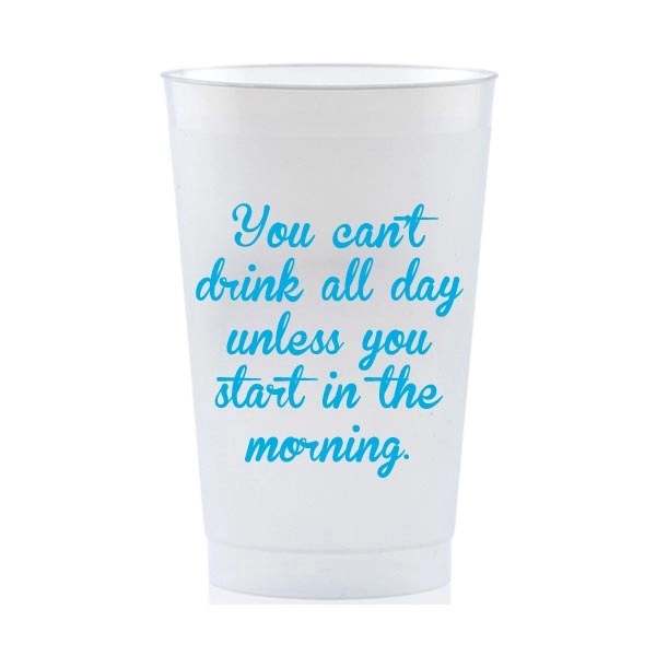 24oz Frost Flex Stadium Cup.... from ASI 63009 J I T Manufacturing Inc / Just in Time JIT Promo