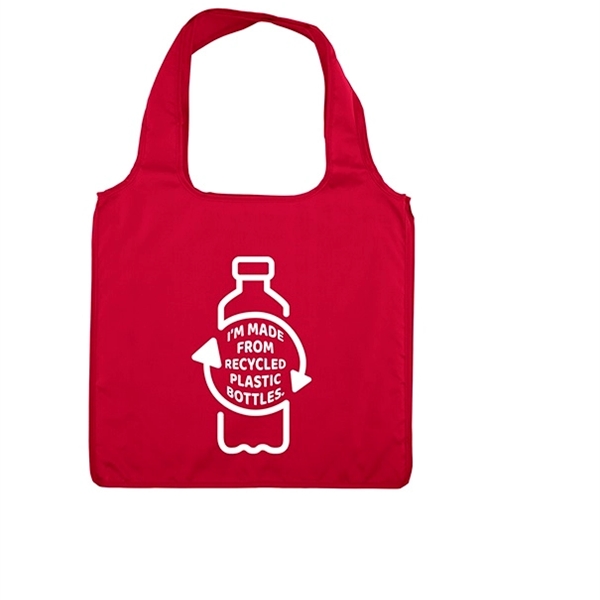 Polyester tote made from 230T recycled polyester (RPET).... from ASI 37940 Bag Makers Inc