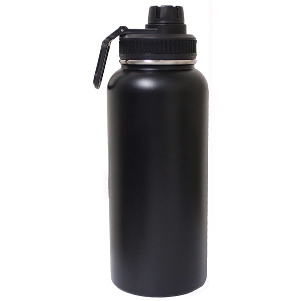 32 Oz. Stainless steel vacuum bottle with twist-on lid/spout... from ASI 36988 Artek USA Inc